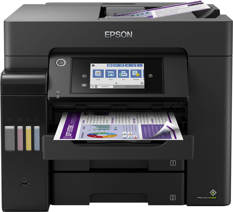 Epson EcoTank ET-5850 Jet d'encre A4 4800 x 1200 DPI 32 ppm Wifi EcoTank ET-5850  (C11CJ29401) — image 3