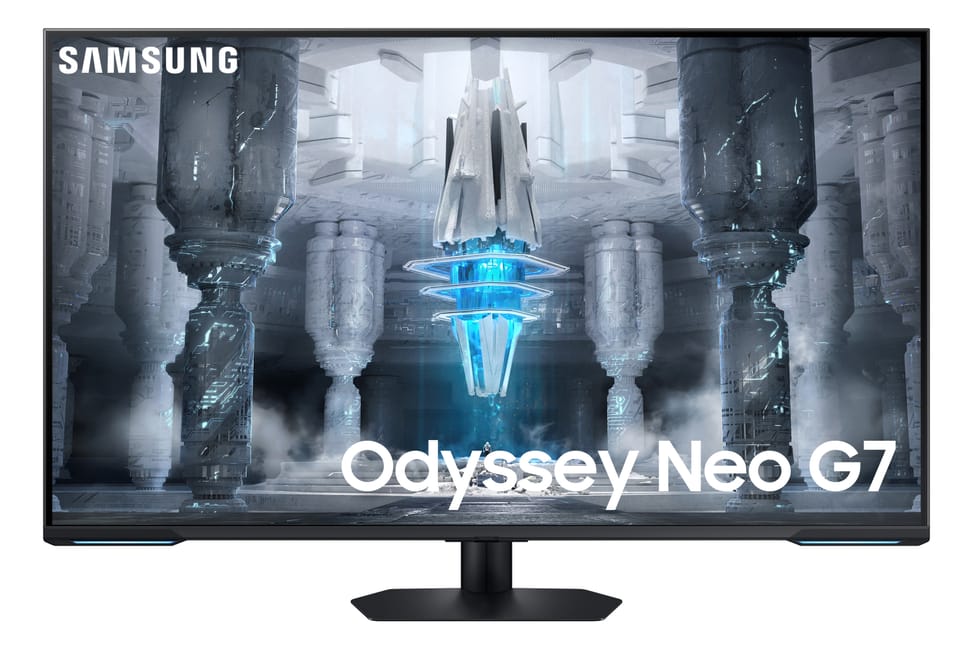 Samsung Odyssey Neo G7 écran plat de PC 109,2 cm (43") 3840 x 2160 pixels 4K Ultra HD LED Blanc (LS43CG700NUXEN) — image 2