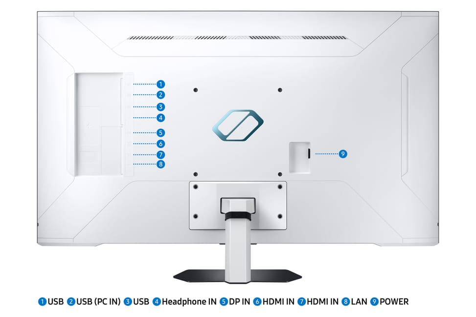 Samsung Odyssey Neo G7 écran plat de PC 109,2 cm (43") 3840 x 2160 pixels 4K Ultra HD LED Blanc (LS43CG700NUXEN) — image 18