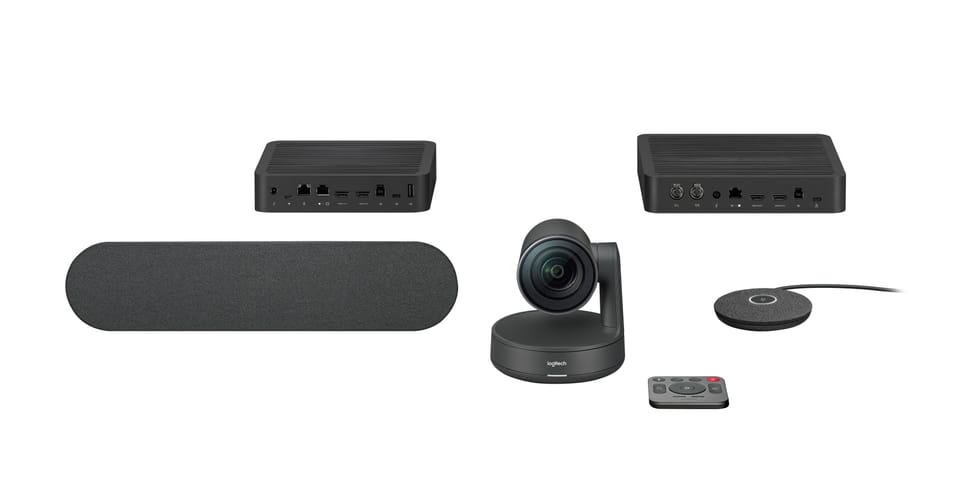 Logitech Rally Ultra-HD ConferenceCam Video Conferencing System 10 people Ethernet/LAN — image 1