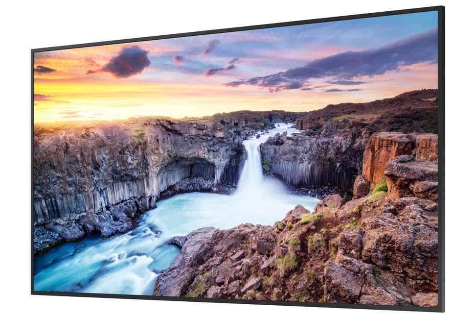 Samsung QH50B Panneau plat de signalisation numérique 127 cm (50") VA Wifi 700 cd/m² 4K Ultra HD Noir Intégré dans le — image 4