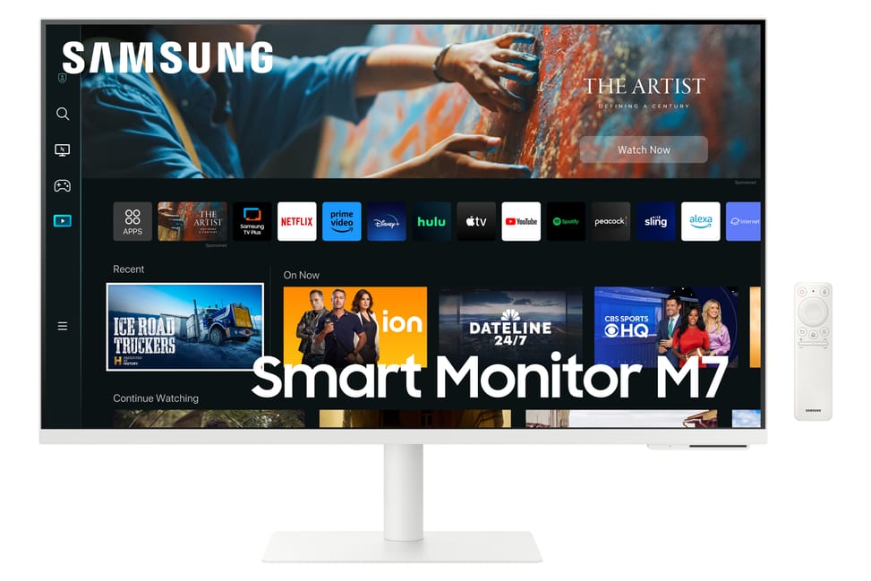 Samsung S32CM703UU écran plat de PC 81,3 cm (32") 3840 x 2160 pixels 4K Ultra HD LED Blanc (LS32CM703UUXEN) — image 2