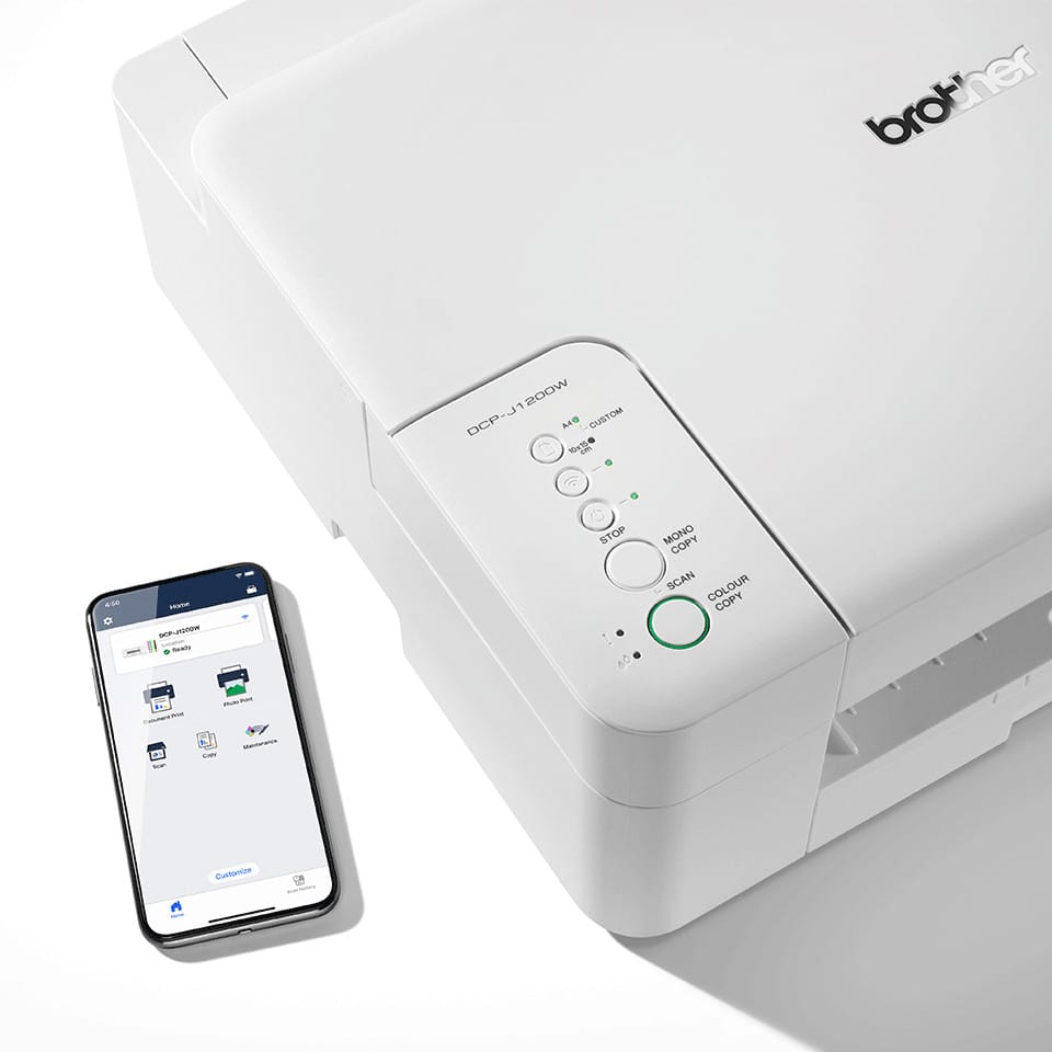Brother DCP-J1200W Jet d'encre A4 1200 x 6000 DPI 16 ppm Wifi (DCP-J1200WRE1) — image 3