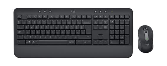 Logitech Signature MK650 Combo For Business clavier Souris incluse Bluetooth QWERTZ Allemand Graphite (920-010994)