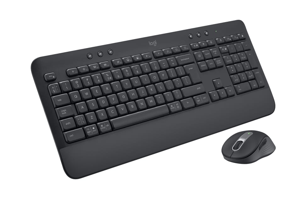 Logitech Signature MK650 Combo For Business clavier Souris incluse Bluetooth QWERTZ Allemand Graphite (920-010994) — image 3