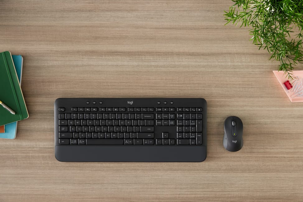 Logitech Signature MK650 Combo For Business clavier Souris incluse Bluetooth QWERTZ Allemand Graphite (920-010994) — image 8