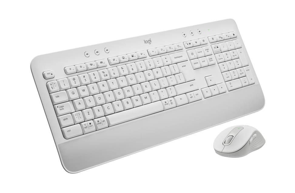 Logitech Signature MK650 Combo For Business clavier Souris incluse Bluetooth QWERTZ Allemand Blanc (920-011022) — image 2