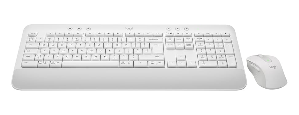 Logitech Signature MK650 Combo For Business clavier Souris incluse Bluetooth QWERTZ Allemand Blanc (920-011022) — image 3