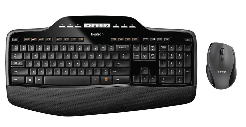 Logitech MK710 Performance clavier Souris incluse RF sans fil QWERTZ Allemand Noir (920-002420) — image 1