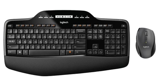 Logitech MK710 Performance clavier Souris incluse RF sans fil QWERTZ Allemand Noir (920-002420)