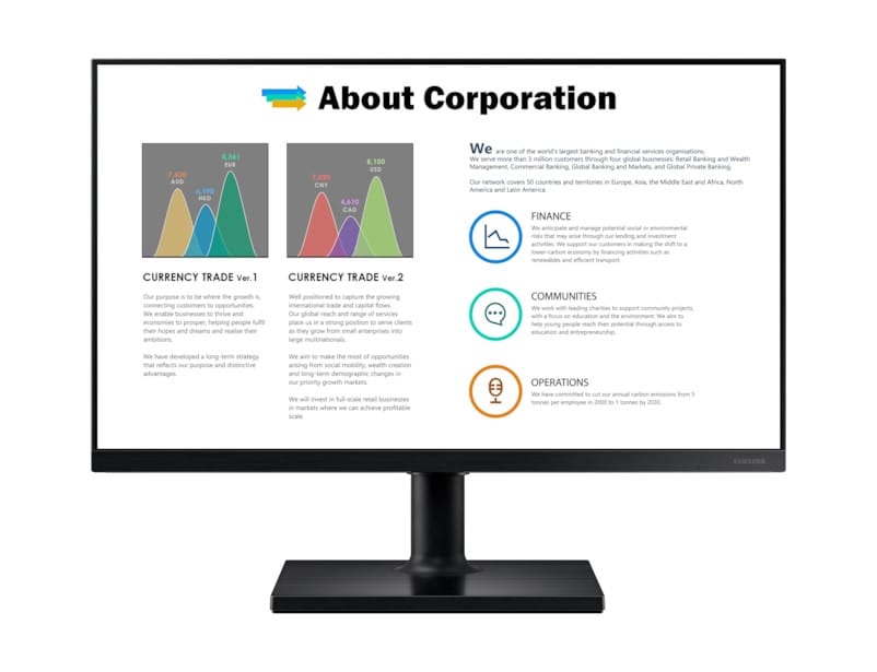Samsung LF27T450FZU LED display 68,6 cm (27") 1920 x 1080 pixels Full HD Noir (LF27T450FZU) — image 20