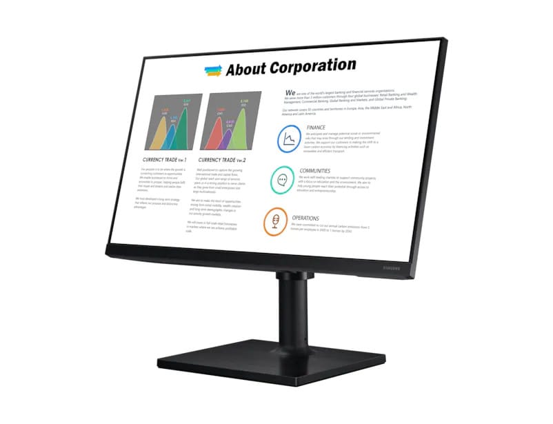 Samsung LF27T450FZU LED display 68,6 cm (27") 1920 x 1080 pixels Full HD Noir (LF27T450FZU) — image 21