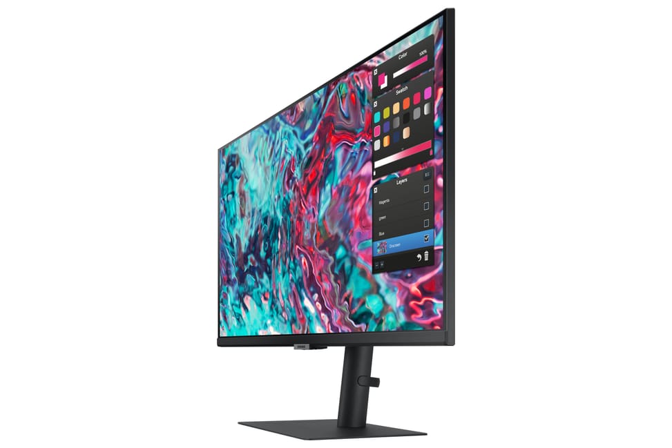 Samsung ViewFinity S80TB écran plat de PC 68,6 cm (27") 3840 x 2160 pixels 4K Ultra HD LED Noir (LS27B800TGUXEN) — image 7