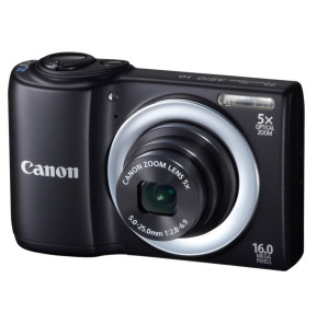 Appareil photo Canon PowerShot A810 16MP/5X + Etui, SD et Chargeur de piles offerts