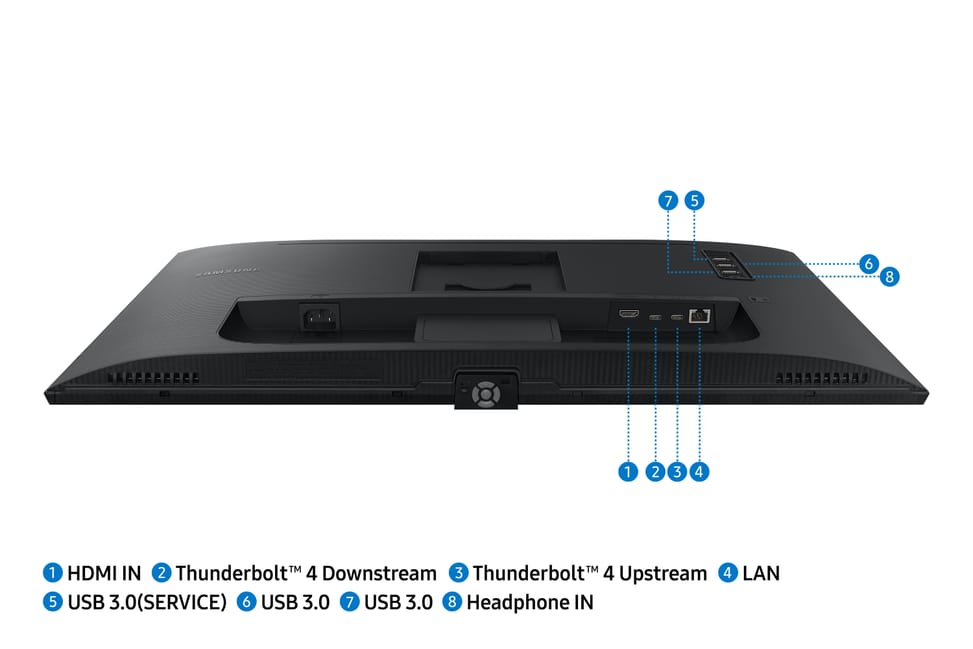 Samsung ViewFinity S80TB écran plat de PC 68,6 cm (27") 3840 x 2160 pixels 4K Ultra HD LED Noir (LS27B800TGUXEN) — image 19