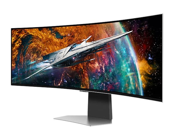 Samsung LS49CG954SUXEN TV 124,5 cm (49") 5K Ultra HD Smart TV Wifi Argent (LS49CG954SUXEN)