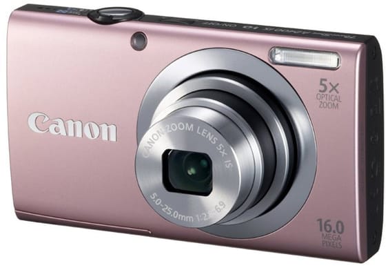 Appareil photo Canon PowerShot A2400 IS 16MP/5X + Etui et Carte SD offerts