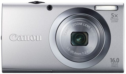 Appareil photo Canon PowerShot A2400 IS 16MP/5X + Etui et Carte SD offerts — image 4
