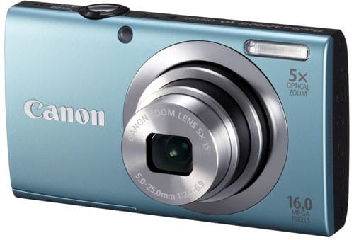Appareil photo Canon PowerShot A2400 IS 16MP/5X + Etui et Carte SD offerts — image 5