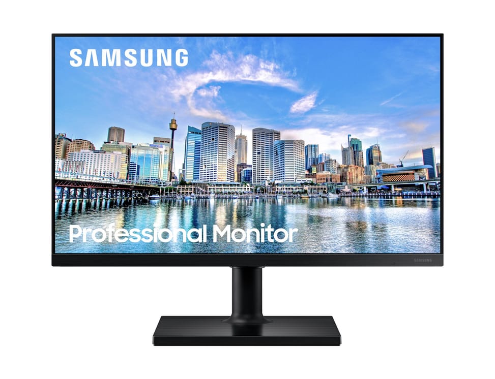 Samsung F24T450FZU LED display 61 cm (24") 1920 x 1080 pixels Full HD Noir (LF24T450FZU) — image 1