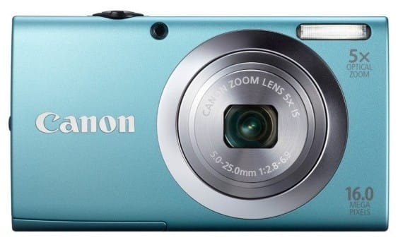 Appareil photo Canon PowerShot A2400 IS 16MP/5X + Etui et Carte SD offerts — image 6