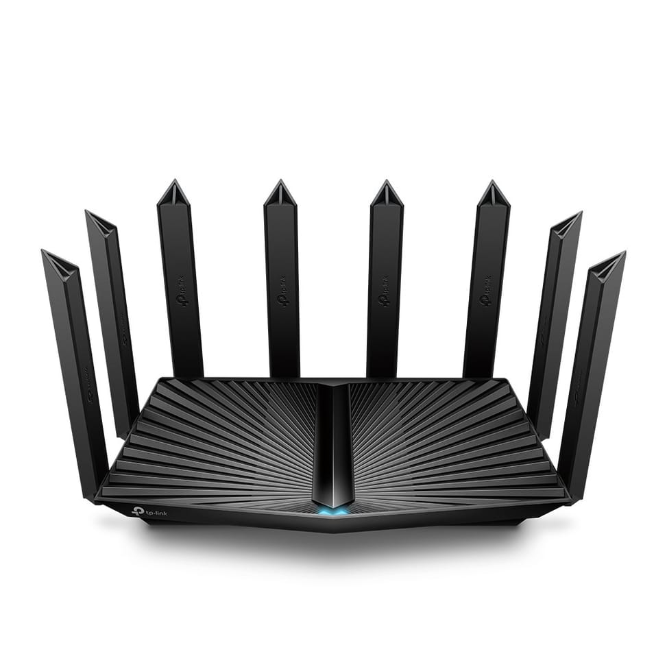 TP-Link Archer AX90 routeur sans fil Multi-Gigabit Ethernet Tri-bande (2,4 GHz / 5 GHz / 5 GHz) Noir (ARCHER AX90) — image 1