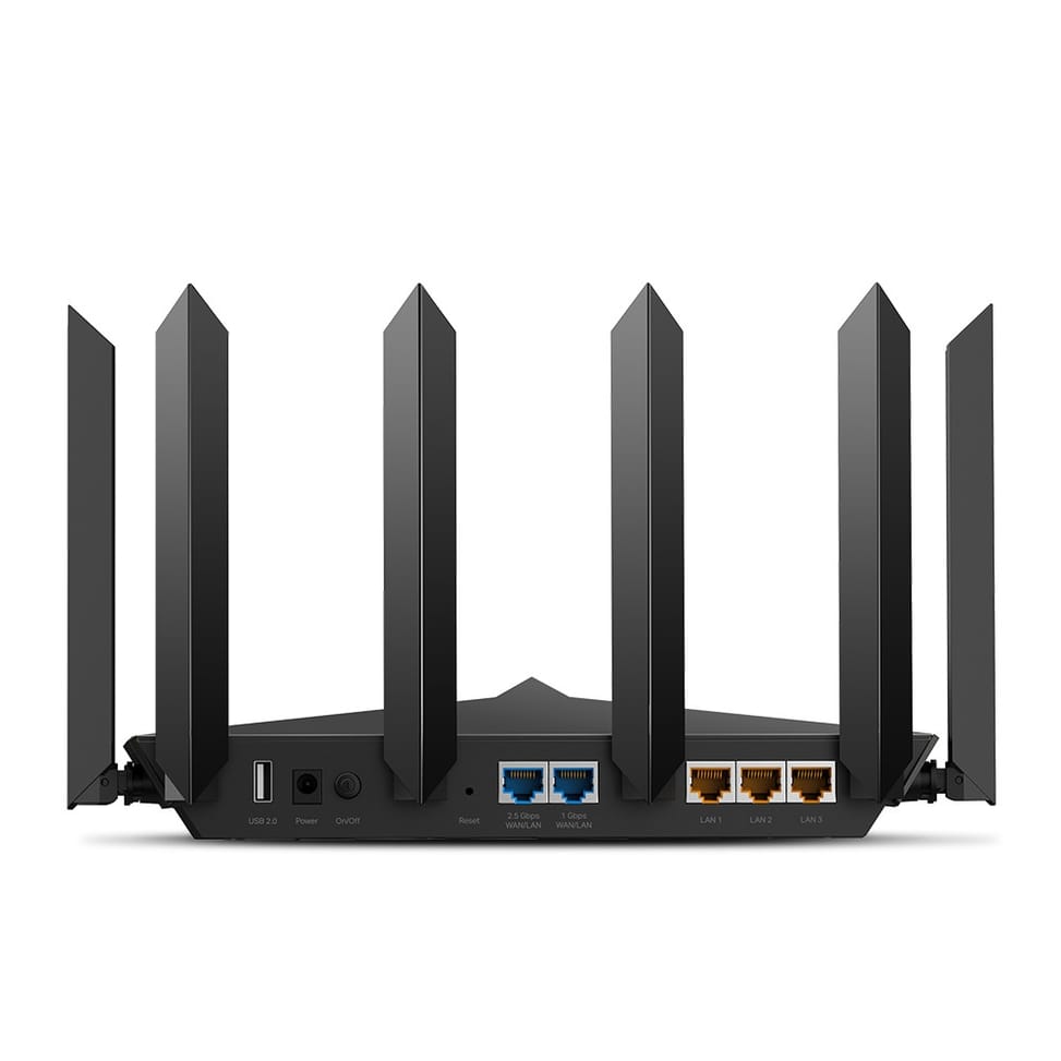 TP-Link Archer AX90 routeur sans fil Multi-Gigabit Ethernet Tri-bande (2,4 GHz / 5 GHz / 5 GHz) Noir (ARCHER AX90) — image 4
