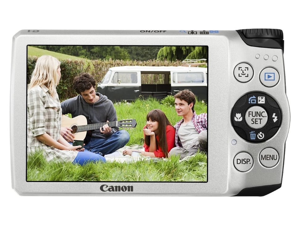 Appareil photo Canon PowerShot A3200 IS 14,1MP/5X + Etui et Carte SD offerts — image 3