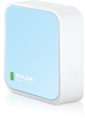 TP-Link TL-WR802N routeur sans fil Fast Ethernet Monobande (2,4 GHz) Bleu, Blanc (TL-WR802N)