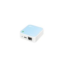 TP-Link TL-WR802N routeur sans fil Fast Ethernet Monobande (2,4 GHz) Bleu, Blanc (TL-WR802N)