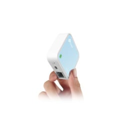 TP-Link TL-WR802N routeur sans fil Fast Ethernet Monobande (2,4 GHz) Bleu, Blanc (TL-WR802N)