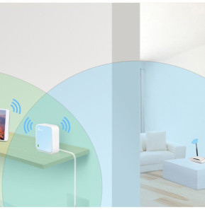 TP-Link TL-WR802N routeur sans fil Fast Ethernet Monobande (2,4 GHz) Bleu, Blanc (TL-WR802N)