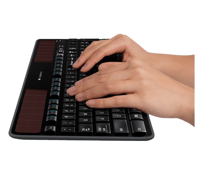 Logitech Wireless Solar Keyboard K750 clavier RF sans fil QWERTZ Allemand Noir (920-002916) — image 6