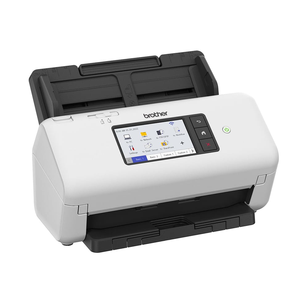 Brother ADS-4700W Chargeur automatique de documents + Scanner à feuille 600 x 600 DPI A4 Noir, Blanc (ADS4700WRE1) — image 3