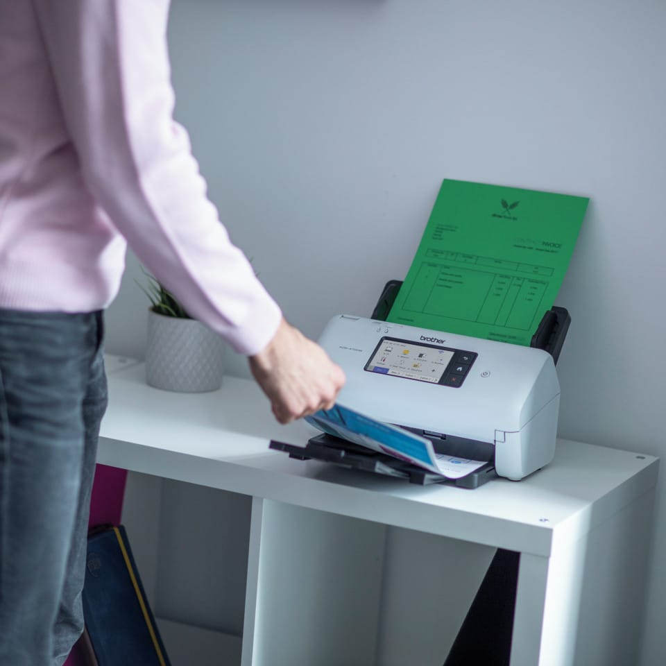 Brother ADS-4700W Chargeur automatique de documents + Scanner à feuille 600 x 600 DPI A4 Noir, Blanc (ADS4700WRE1) — image 7