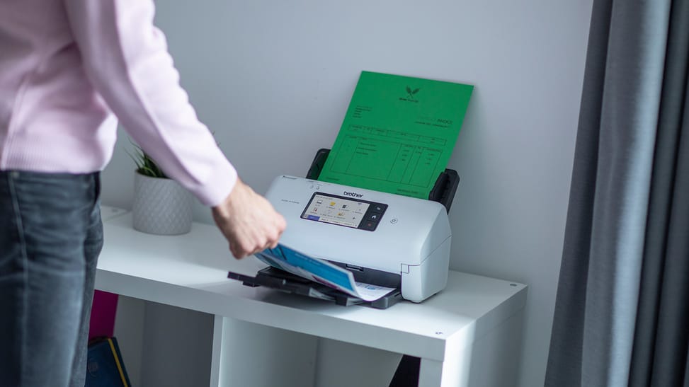 Brother ADS-4700W Chargeur automatique de documents + Scanner à feuille 600 x 600 DPI A4 Noir, Blanc (ADS4700WRE1) — image 9