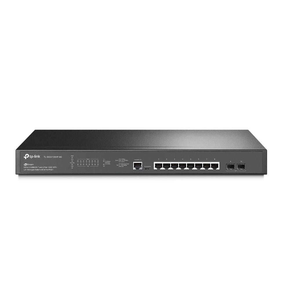 TP-Link TL-SG3210XHP-M2 commutateur réseau Géré L2/L3 2.5G Ethernet (100/1000/2500) Connexion Ethernet, supportant — image 1