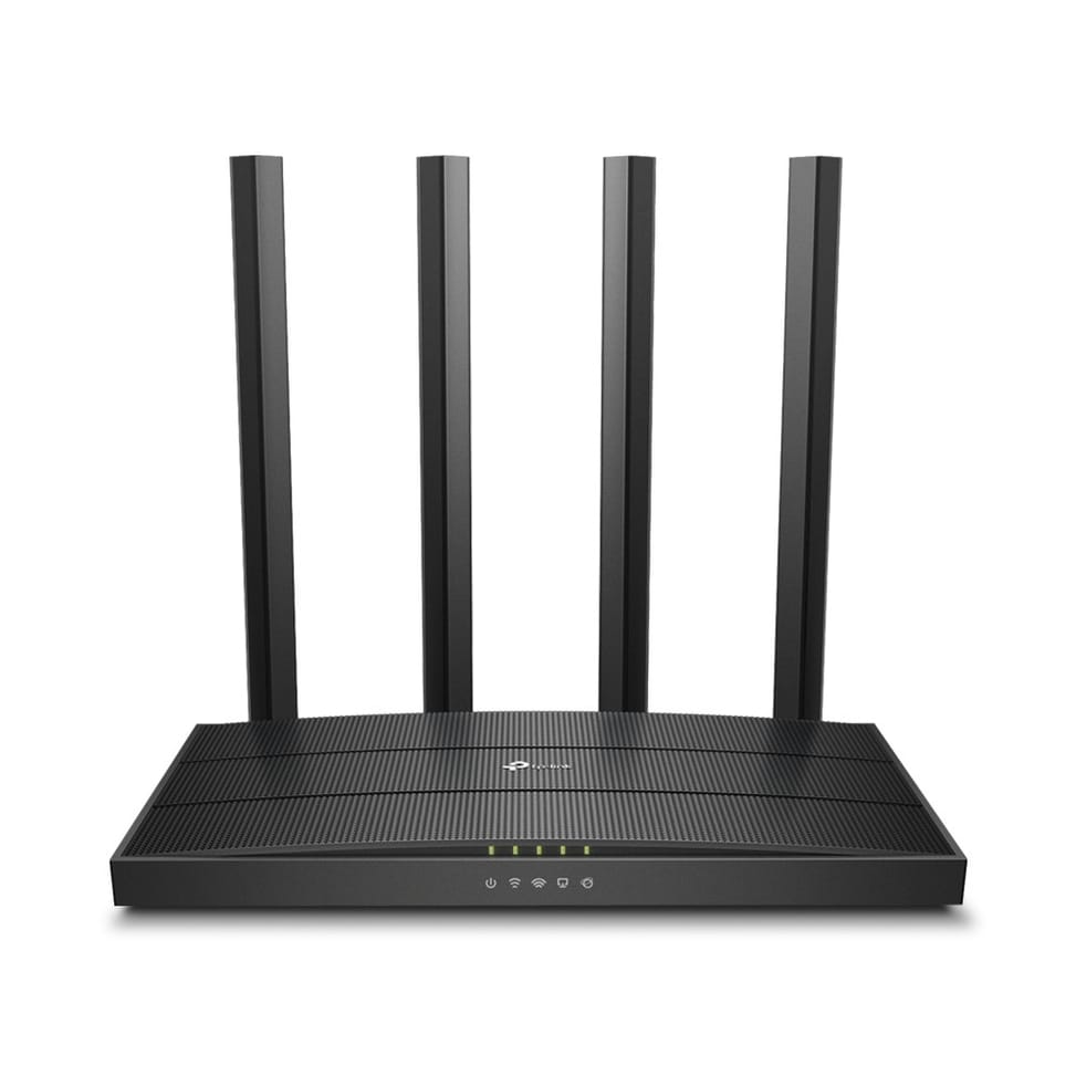 راوتر لاسلكي TP-Link Archer C6 Fast Ethernet ثنائي النطاق (2.4 GHz / 5 GHz) أبيض (ARCHER C6) — صورة 1
