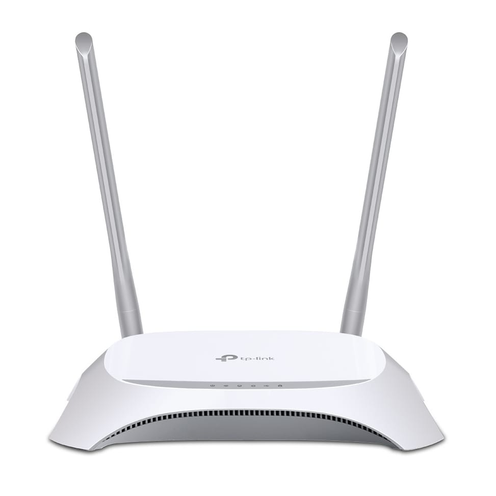 TP-Link TL-MR3420 Single-Band Fast Ethernet Wireless Router (2.4 GHz) Black, White (TL-MR3420) — image 1