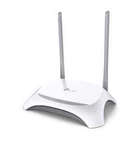 TP-Link TL-MR3420 routeur sans fil Fast Ethernet Monobande (2,4 GHz) Noir, Blanc (TL-MR3420)