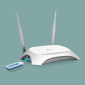 TP-Link TL-MR3420 routeur sans fil Fast Ethernet Monobande (2,4 GHz) Noir, Blanc (TL-MR3420) — image 7
