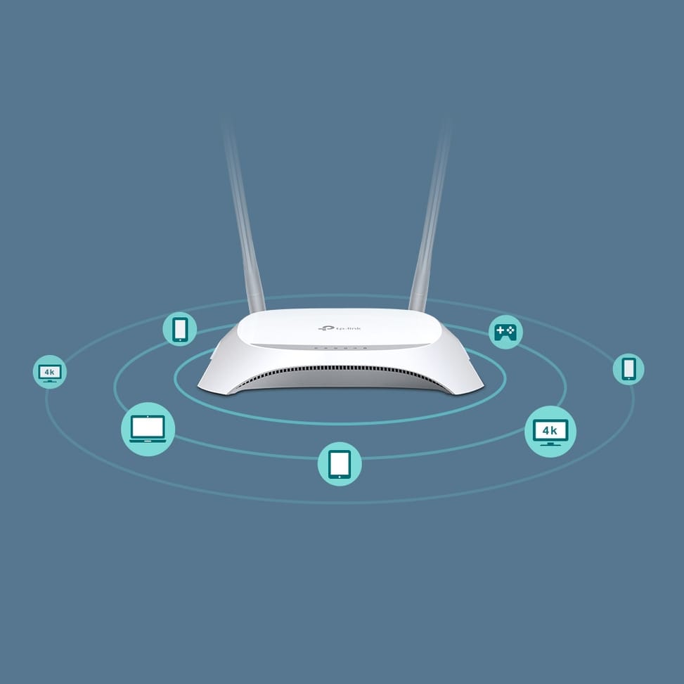 TP-Link TL-MR3420 routeur sans fil Fast Ethernet Monobande (2,4 GHz) Noir, Blanc (TL-MR3420) — image 8