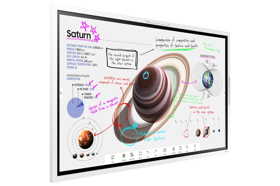 Samsung WM55B Panneau plat de signalisation numérique 139,7 cm (55") VA Wifi 350 cd/m² 4K Ultra HD Blanc Écran tactile Intégré — image 8