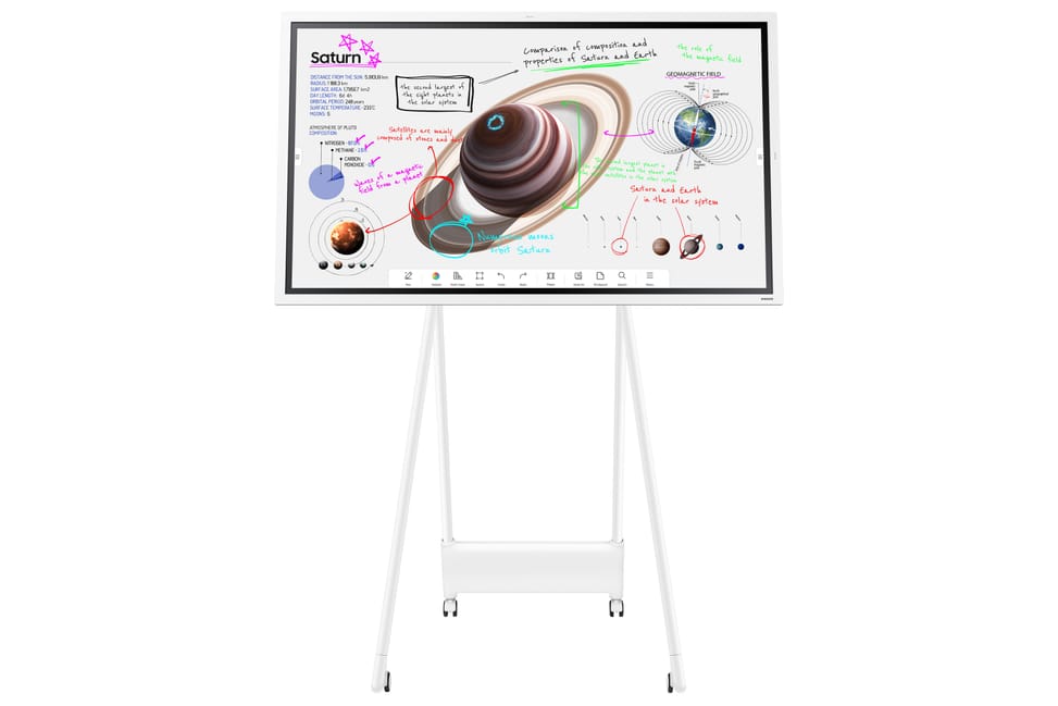 Samsung WM55B Panneau plat de signalisation numérique 139,7 cm (55") VA Wifi 350 cd/m² 4K Ultra HD Blanc Écran tactile Intégré — image 9