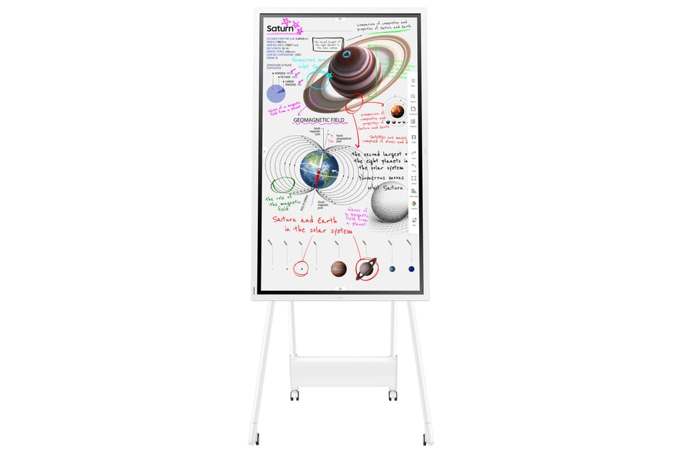 Samsung WM55B Panneau plat de signalisation numérique 139,7 cm (55") VA Wifi 350 cd/m² 4K Ultra HD Blanc Écran tactile Intégré — image 11