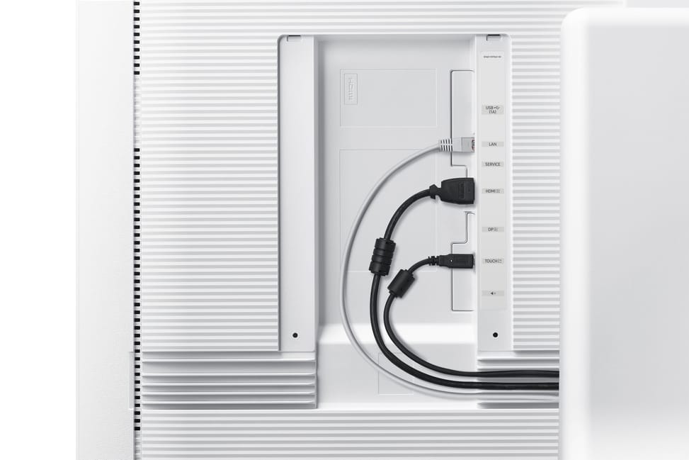 Samsung WM55B Panneau plat de signalisation numérique 139,7 cm (55") VA Wifi 350 cd/m² 4K Ultra HD Blanc Écran tactile Intégré — image 12