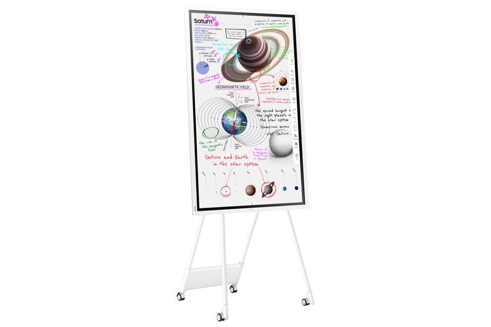 Samsung WM55B Panneau plat de signalisation numérique 139,7 cm (55") VA Wifi 350 cd/m² 4K Ultra HD Blanc Écran tactile Intégré — image 17