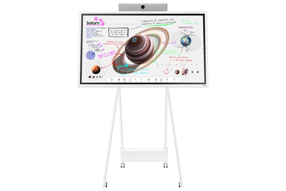 Samsung WM55B Panneau plat de signalisation numérique 139,7 cm (55") VA Wifi 350 cd/m² 4K Ultra HD Blanc Écran tactile Intégré — image 21
