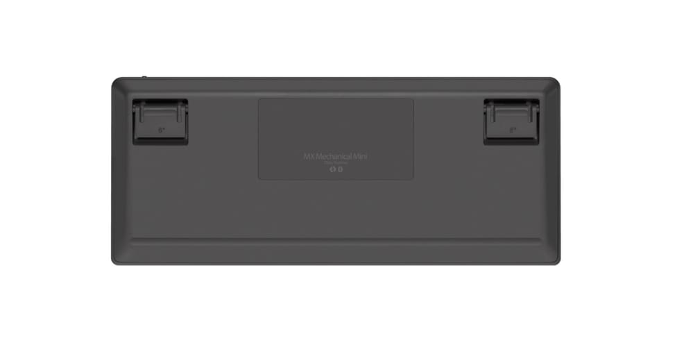 Logitech MX Mini Mechanical clavier RF sans fil + Bluetooth QWERTZ Allemand Graphite, Gris (920-010771) — image 3