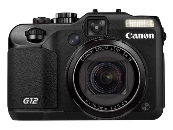 Appareil photo Canon PowerShot G12 10MP/5X + Etui et Carte SD offerts
